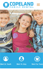 Mobile Screenshot of copelandfamilydental.com